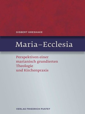 cover image of Maria--Ecclesia